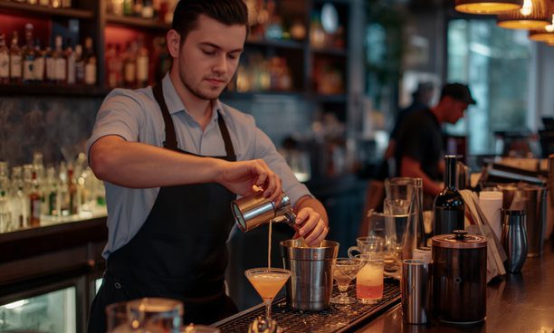 Servicios de bar y cafetería